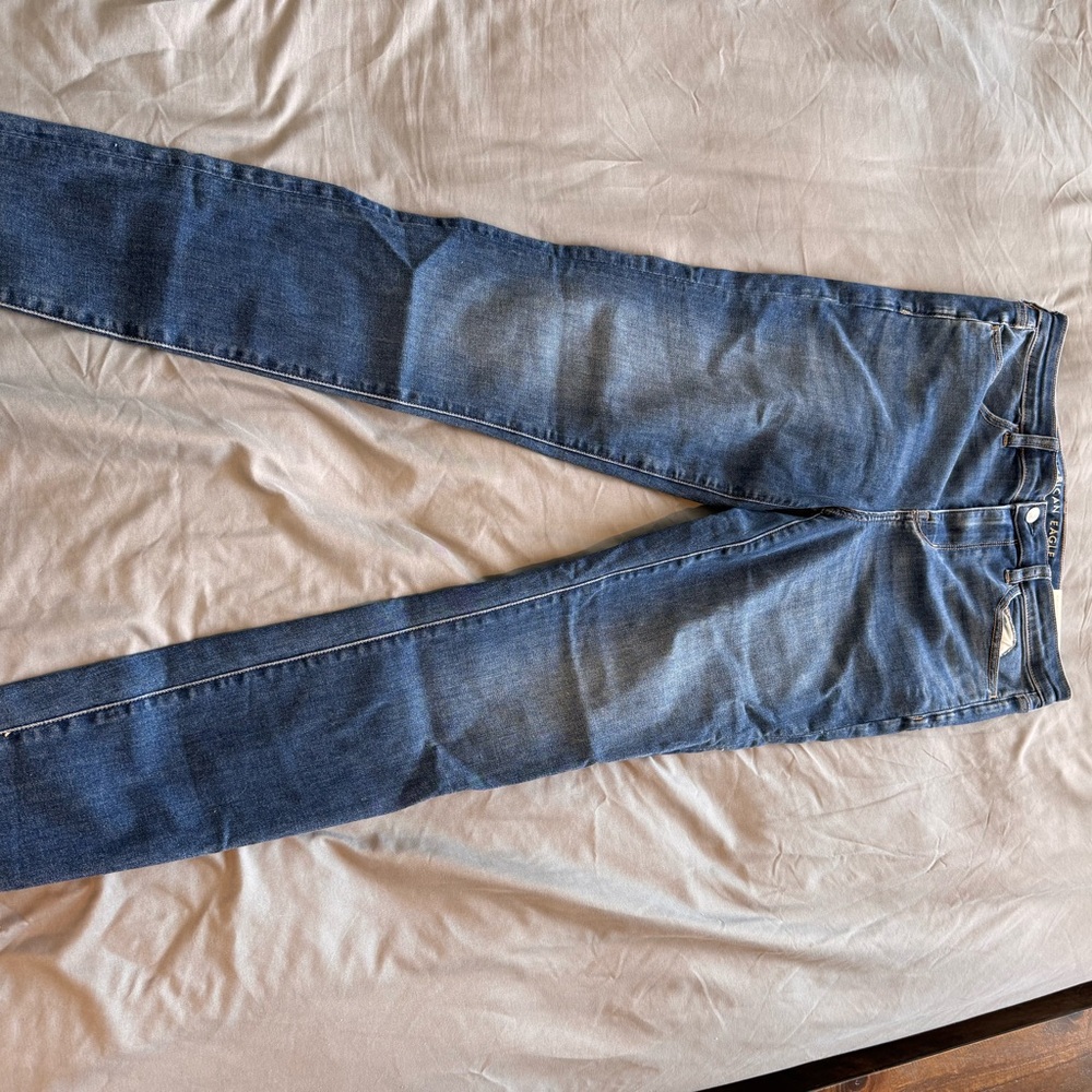 American Eagle Outfitters Blue Skinny Jeans